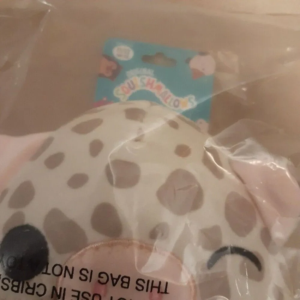 Squishmallows Rosie The Pig Slippers Kids Size 11/12 Kellytoy NEW